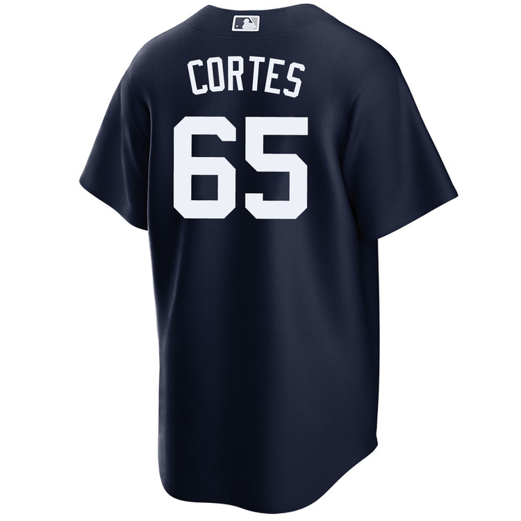 Nestor Cortes New York Yankees Alternate Navy World Series Jersey