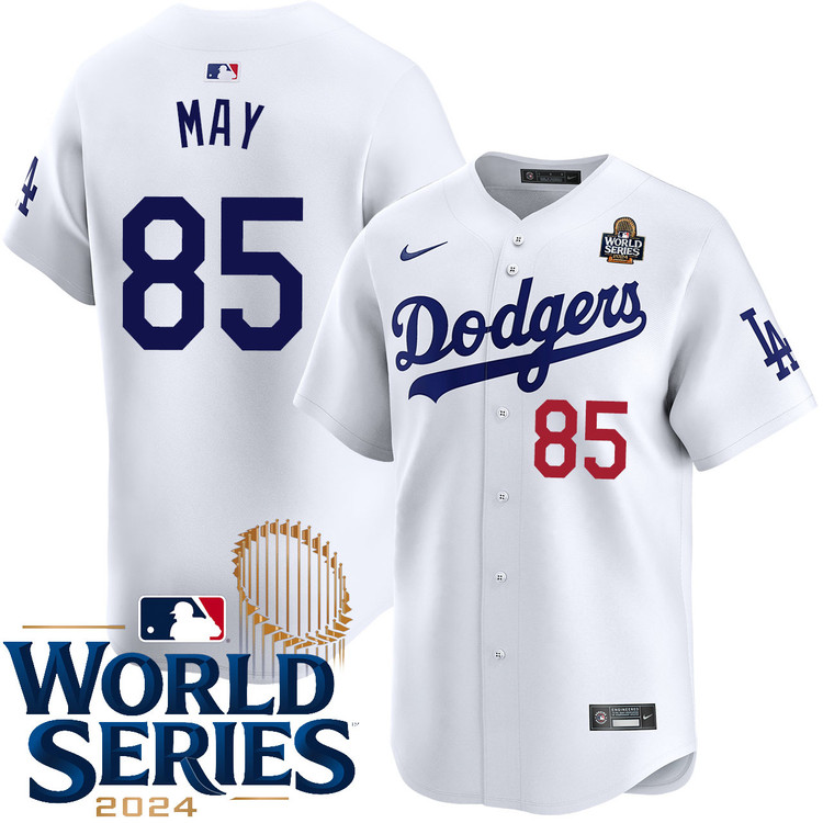 Dustin May Los Angeles Dodgers Youth Home Limited World Series Jersey