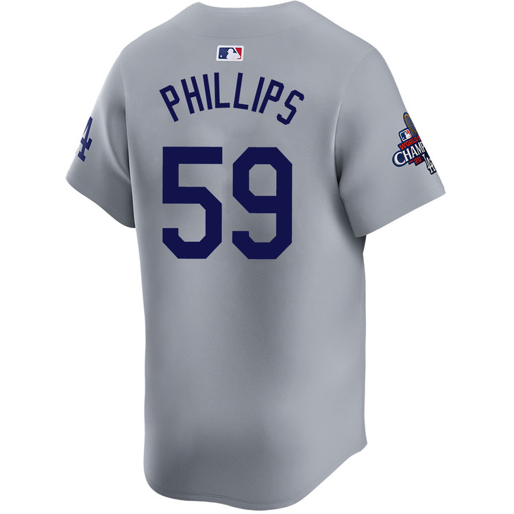 Evan Phillips Los Angeles Dodgers Alternate Road Limited World Series Champions Jersey