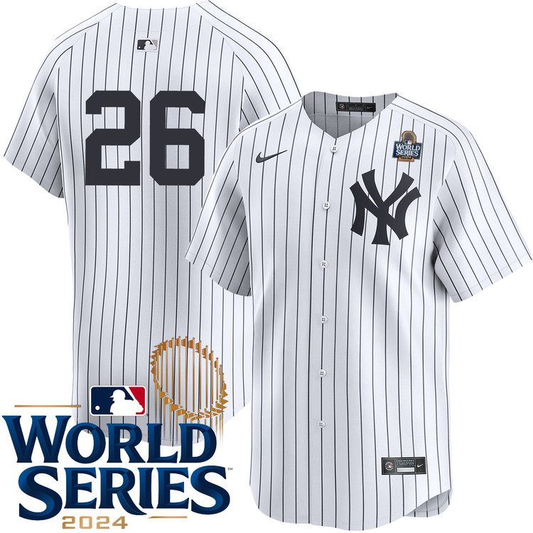 DJ LeMahieu New York Yankees Home Limited Player World Series Jersey
