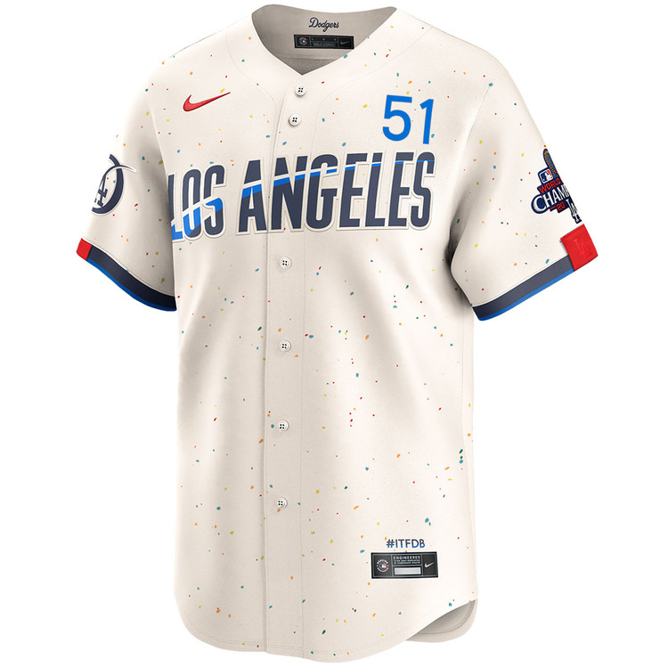 Alex Vesia Los Angeles Dodgers City Connect Limited World Series Champions Jersey