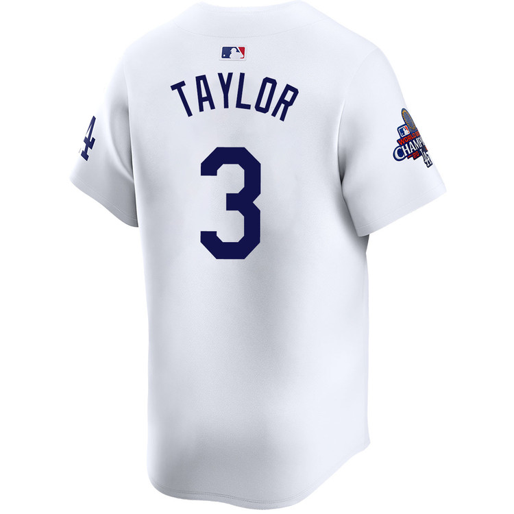 Chris Taylor Los Angeles Dodgers Youth Home Limited World Series Champions Jersey