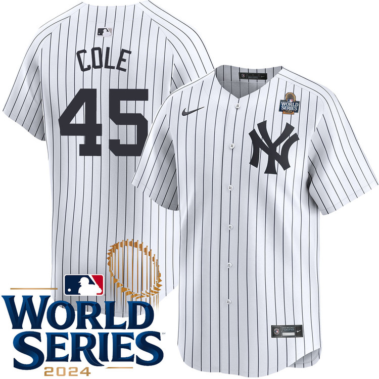 Gerrit Cole New York Yankees Youth Home Limited World Series Jersey