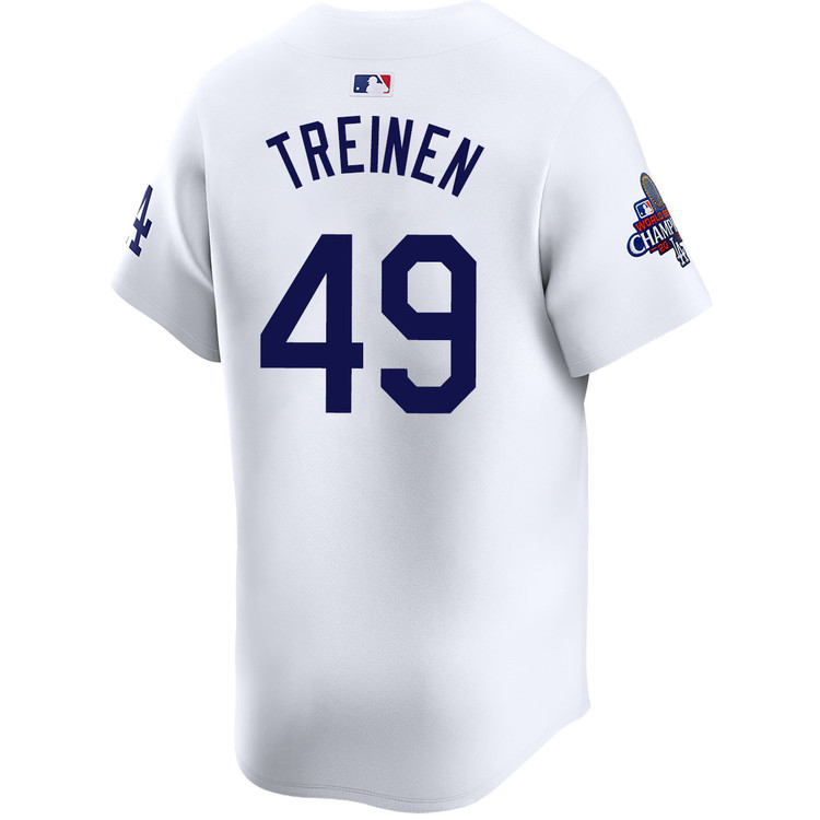 Blake Treinen Los Angeles Dodgers Home Limited World Series Champions Jersey