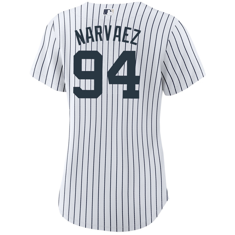 Carlos Narvaez New York Yankees Women's Home World Series Jersey