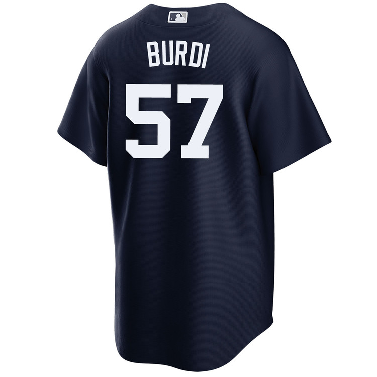 Nick Burdi New York Yankees Alternate Navy World Series Jersey