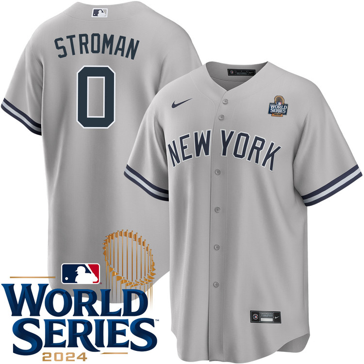 Marcus Stroman New York Yankees Road World Series Jersey