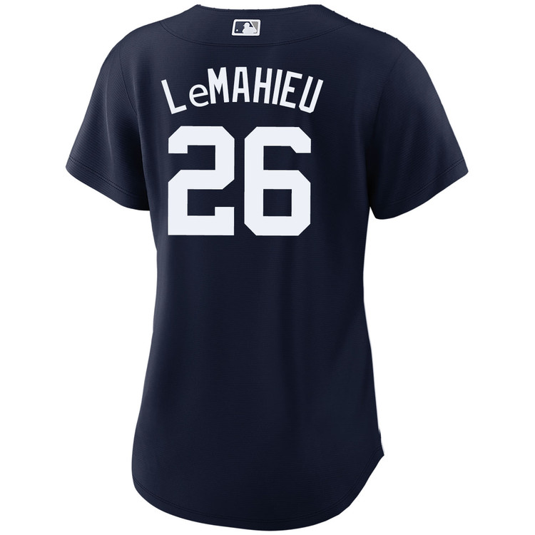 DJ LeMahieu New York Yankees Women's Alternate Navy World Series Jersey