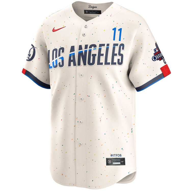Miguel Rojas Los Angeles Dodgers City Connect Limited World Series Champions Jersey
