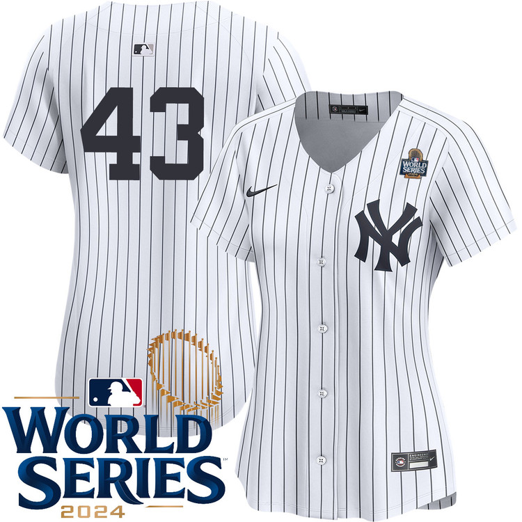 Jonathan Loaisiga New York Yankees Women's Home Limited Player World Series Jersey