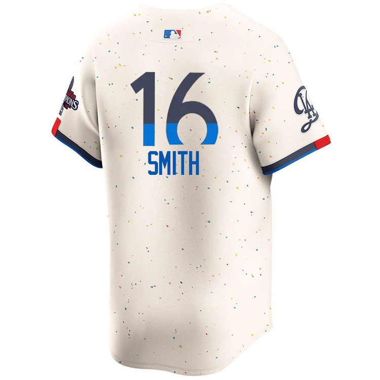 Will Smith Los Angeles Dodgers City Connect Limited World Series Champions Jersey