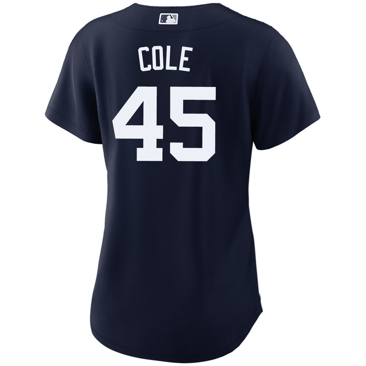 Gerrit Cole New York Yankees Women's Alternate Navy World Series Jersey