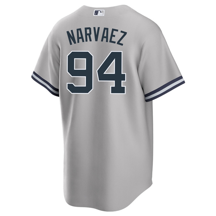 Carlos Narvaez New York Yankees Road World Series Jersey