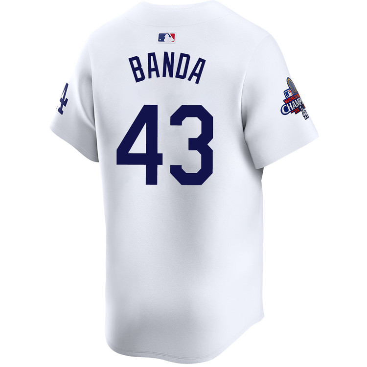 Anthony Banda Los Angeles Dodgers Youth Home Limited World Series Champions Jersey