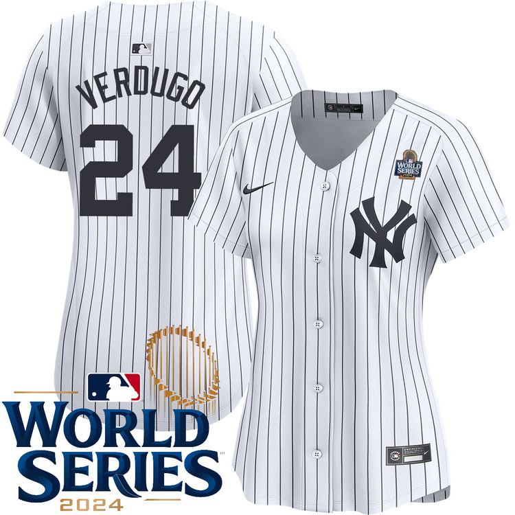 Alex Verdugo New York Yankees Women's Home Limited World Series Jersey