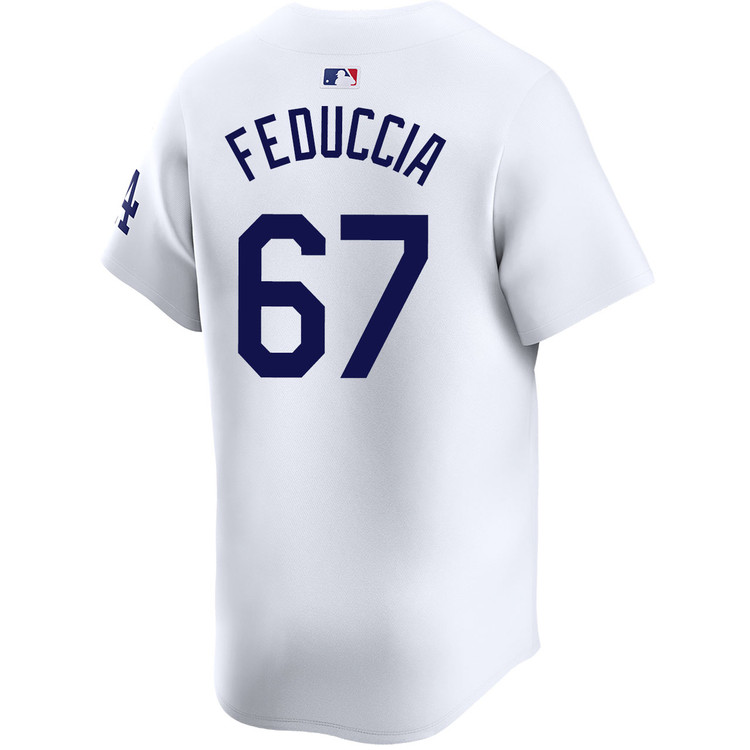 Hunter Feduccia Los Angeles Dodgers Home Limited World Series Jersey
