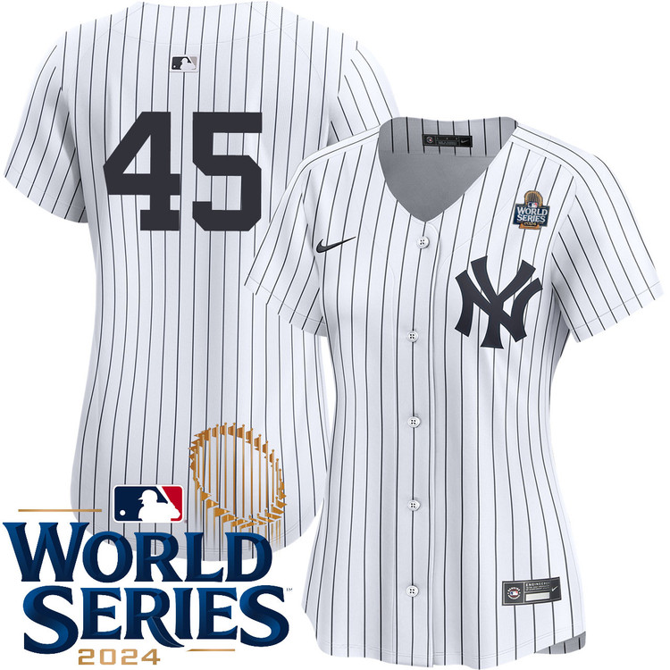 Gerrit Cole New York Yankees Women's Home Limited Player World Series Jersey