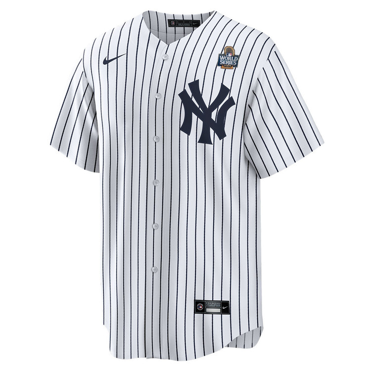 Will Warren New York Yankees Home World Series Jersey