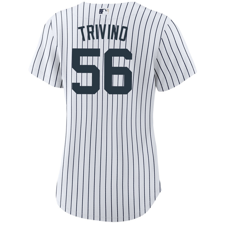 Lou Trivino New York Yankees Women's Home World Series Jersey