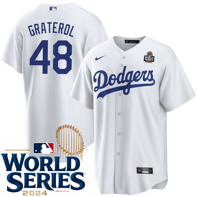 Brusdar Graterol Los Angeles Dodgers Home World Series Jersey