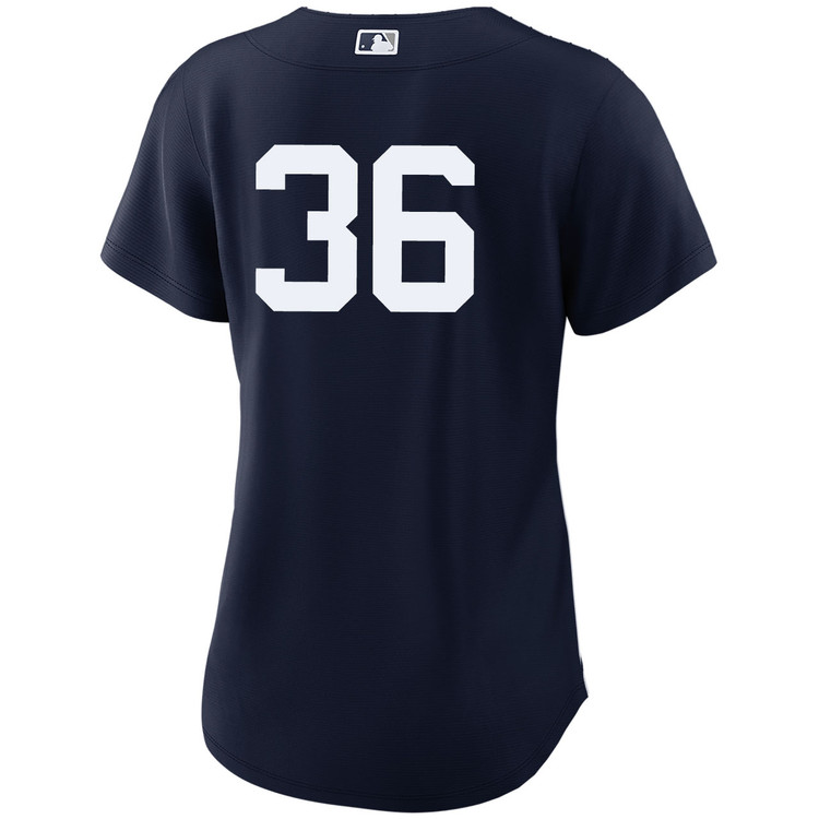 Clarke Schmidt New York Yankees Women's Alternate Navy Player  World Series  Jersey