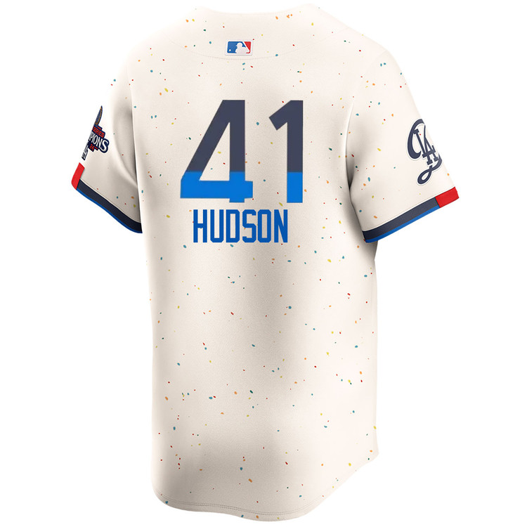 Daniel Hudson Los Angeles Dodgers City Connect Limited World Series Champions Jersey