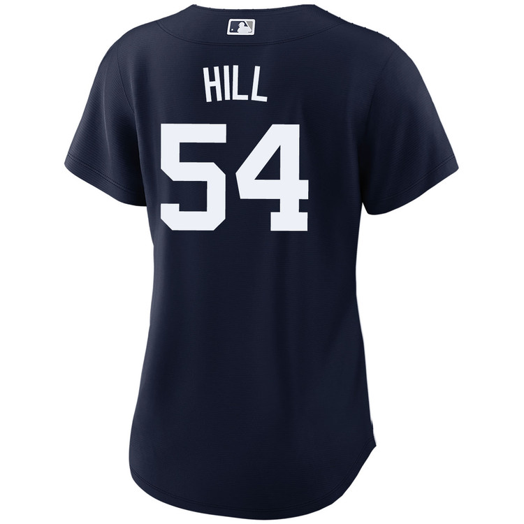 Tim Hill New York Yankees Women's Alternate Navy World Series Jersey