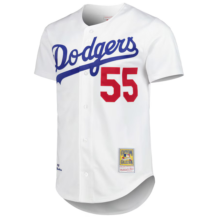 Orel Hershiser Los Angeles Dodgers Cooperstown Collection Authentic Jersey