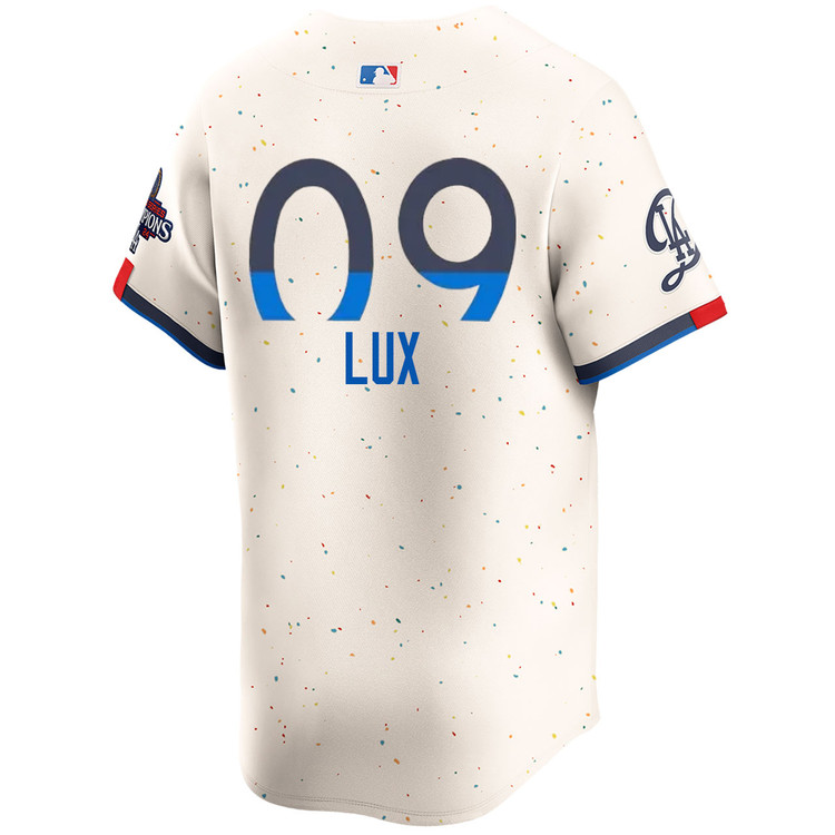 Gavin Lux Los Angeles Dodgers City Connect Limited World Series Champions Jersey
