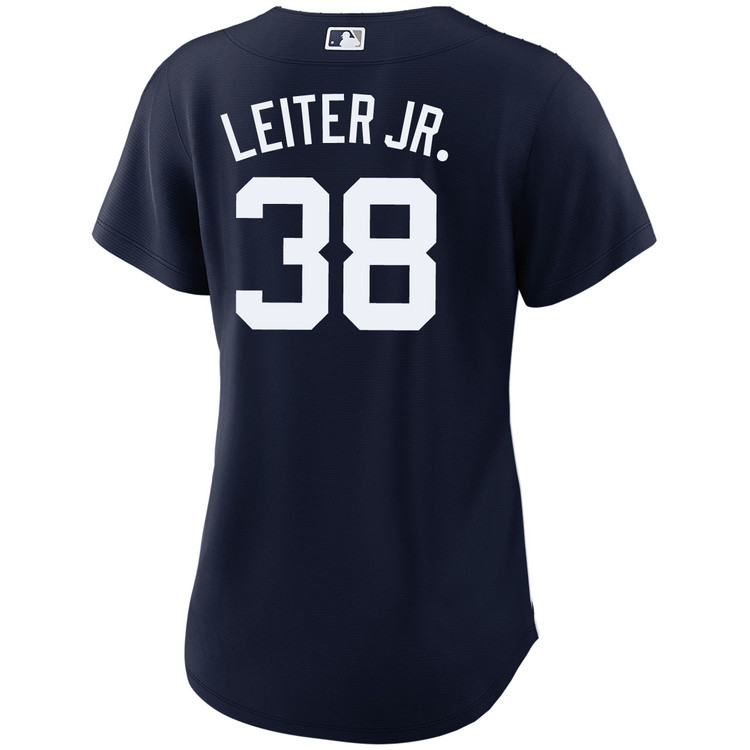 Mark Leiter Jr. New York Yankees Women's Alternate Navy World Series Jersey