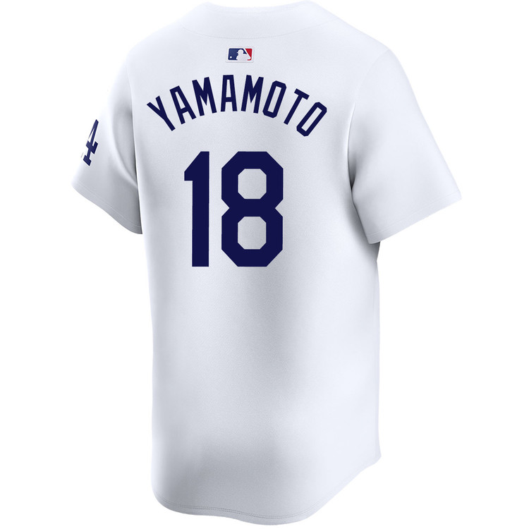 Yoshinobu Yamamoto Los Angeles Dodgers Home Limited World Series Jersey