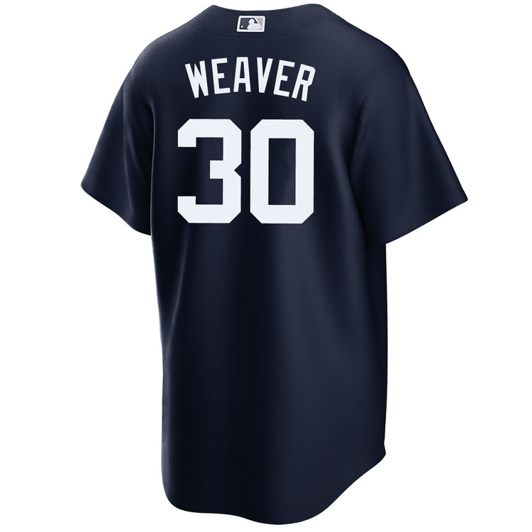 Luke Weaver New York Yankees Alternate Navy World Series Jersey