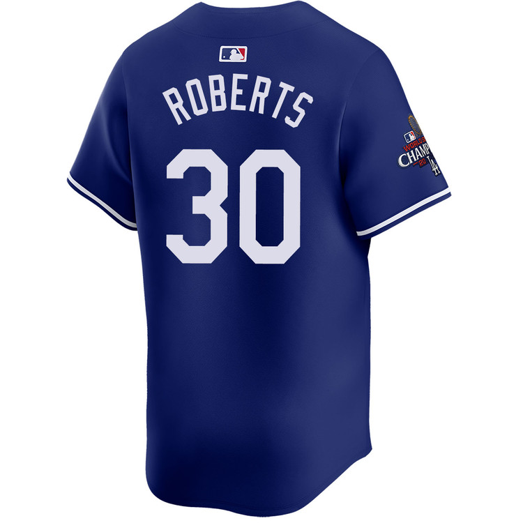 Dave Roberts Los Angeles Dodgers Alternate Royal Limited World Series Champions Jersey