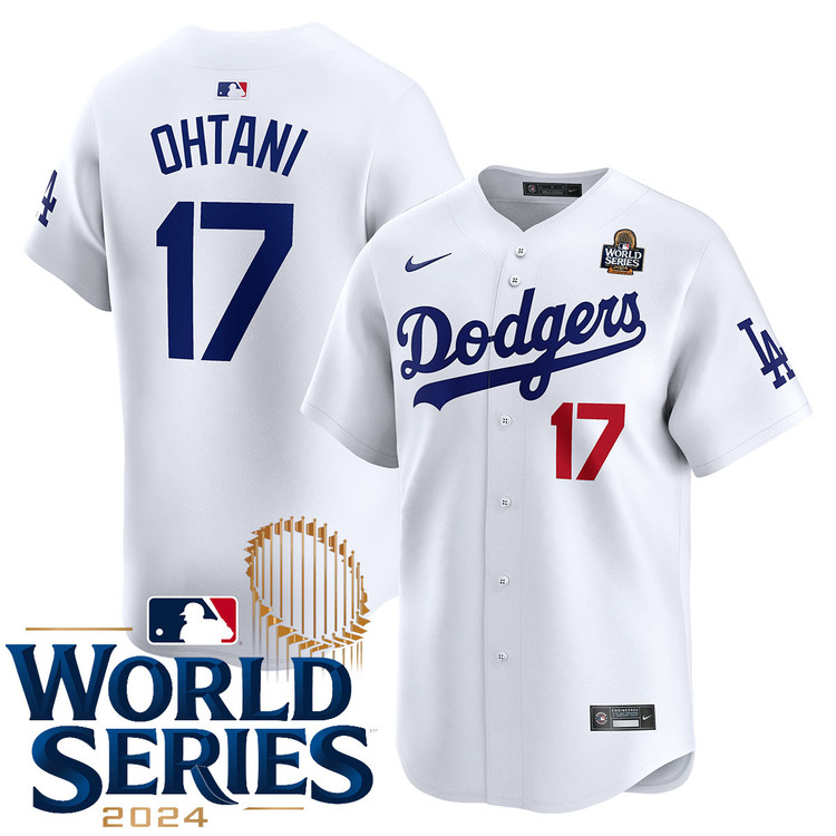 Shohei Ohtani Los Angeles Dodgers Kids Home Limited World Series Jersey