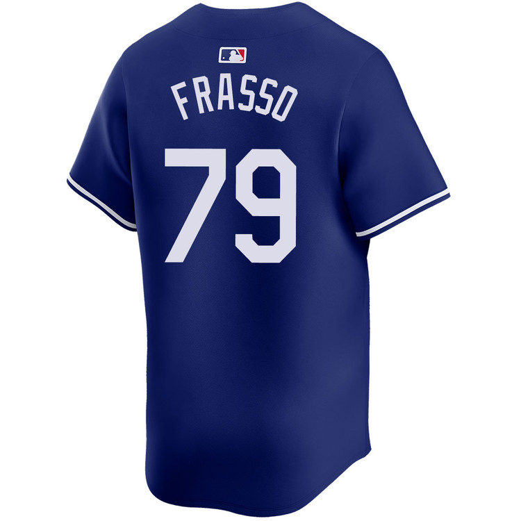 Nick Frasso Los Angeles Dodgers Alternate Royal Limited World Series Jersey