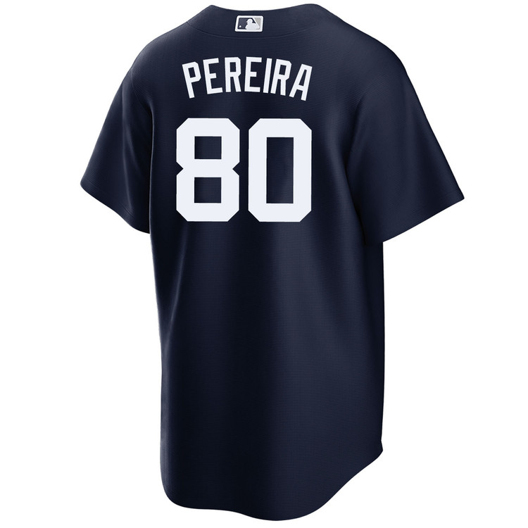 Everson Pereira New York Yankees Alternate Navy World Series Jersey