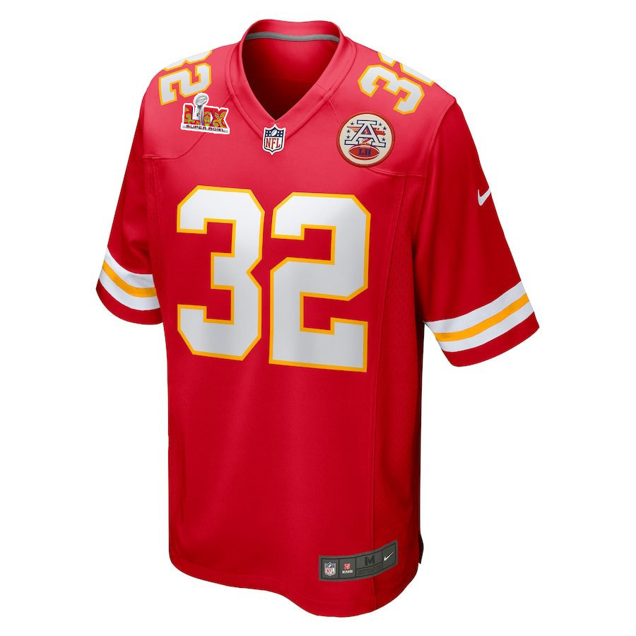Nick Bolton #32 Kansas City Chiefs Super Bowl LIX Jersey - Men's - Red
