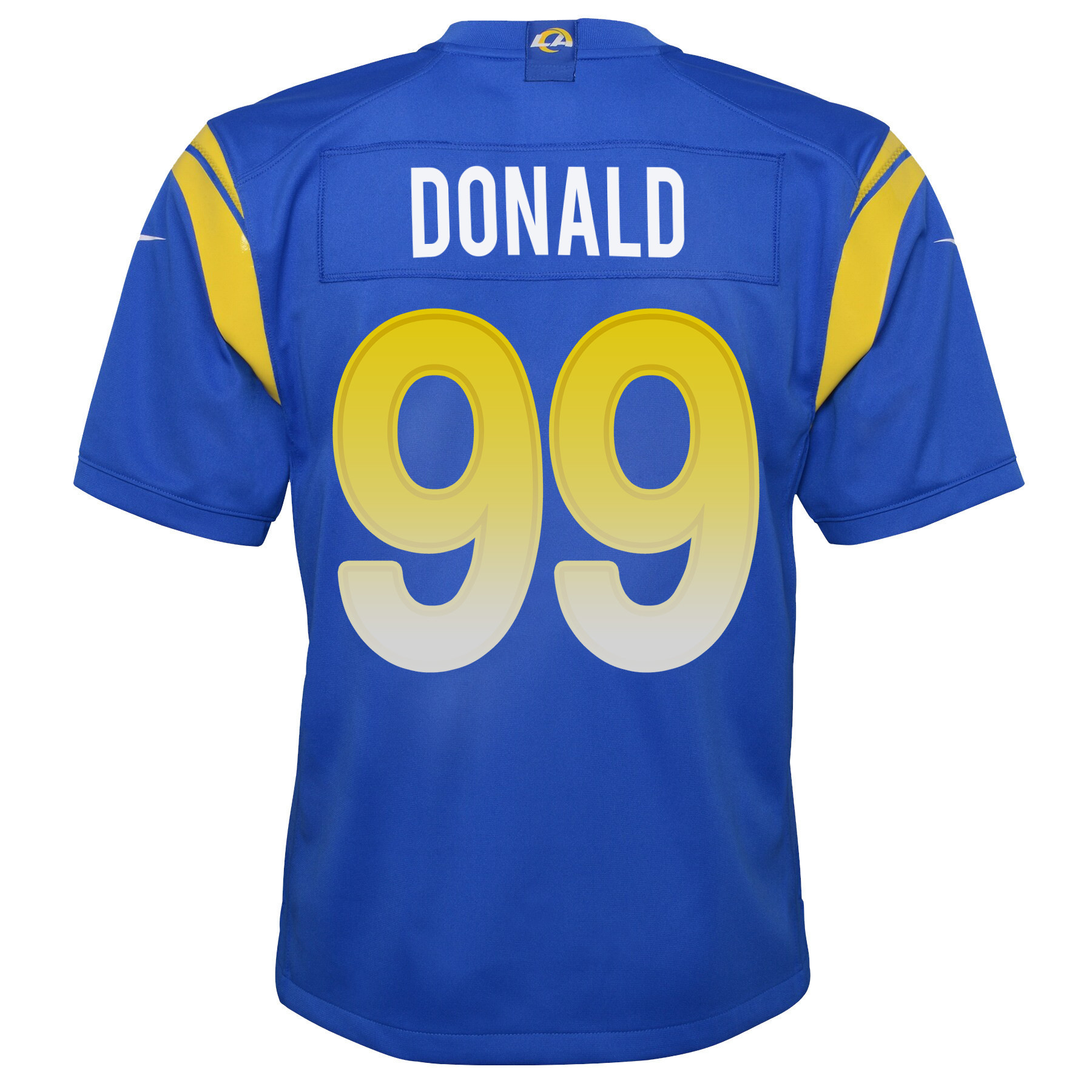 Super Bowl LVI Champions Los Angeles Rams Aaron Donald 99 Royal Youth's Jersey Jersey