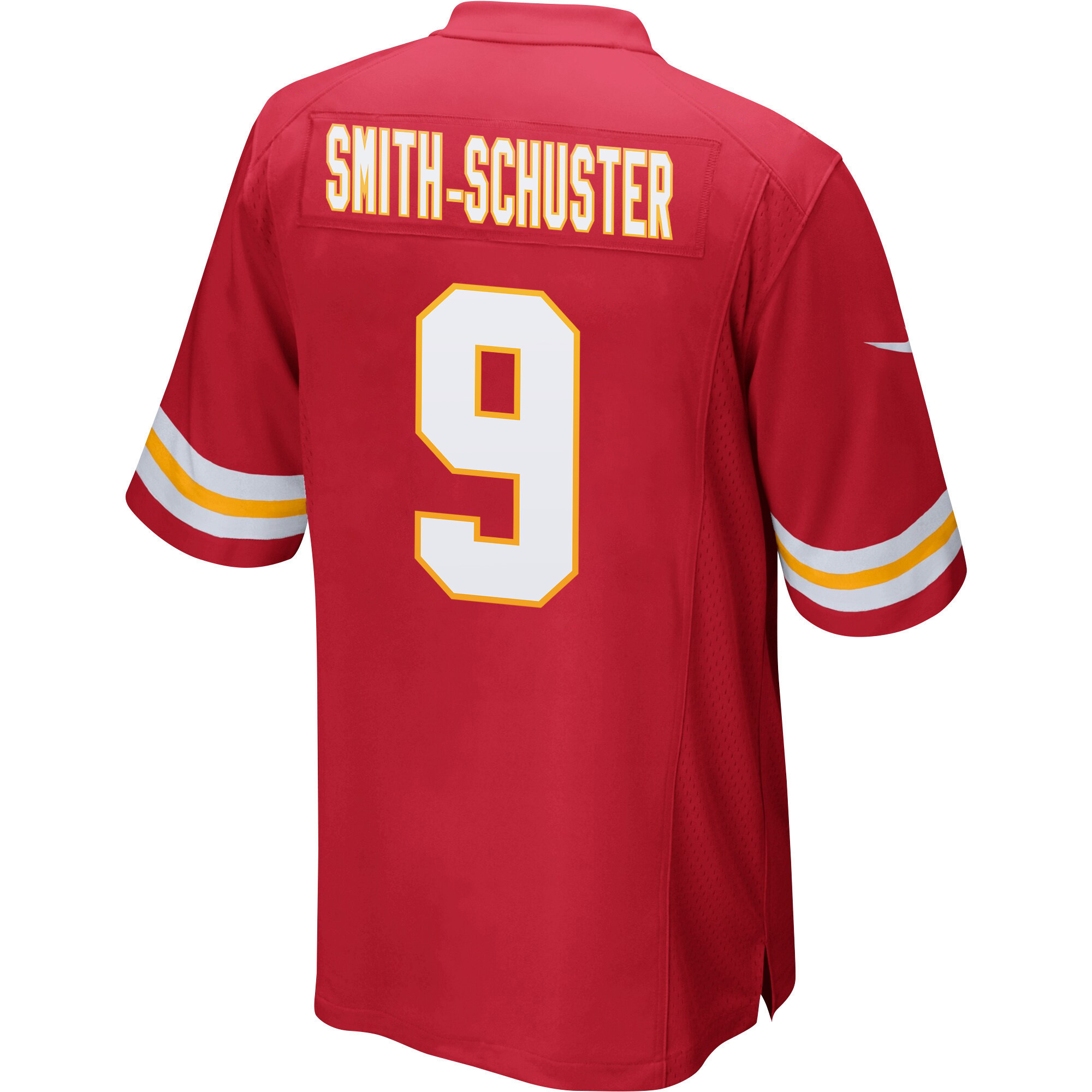 JuJu Smith-Schuster 9 Kansas City Chiefs Super Bowl LVII Champions Men Game Jersey - Red