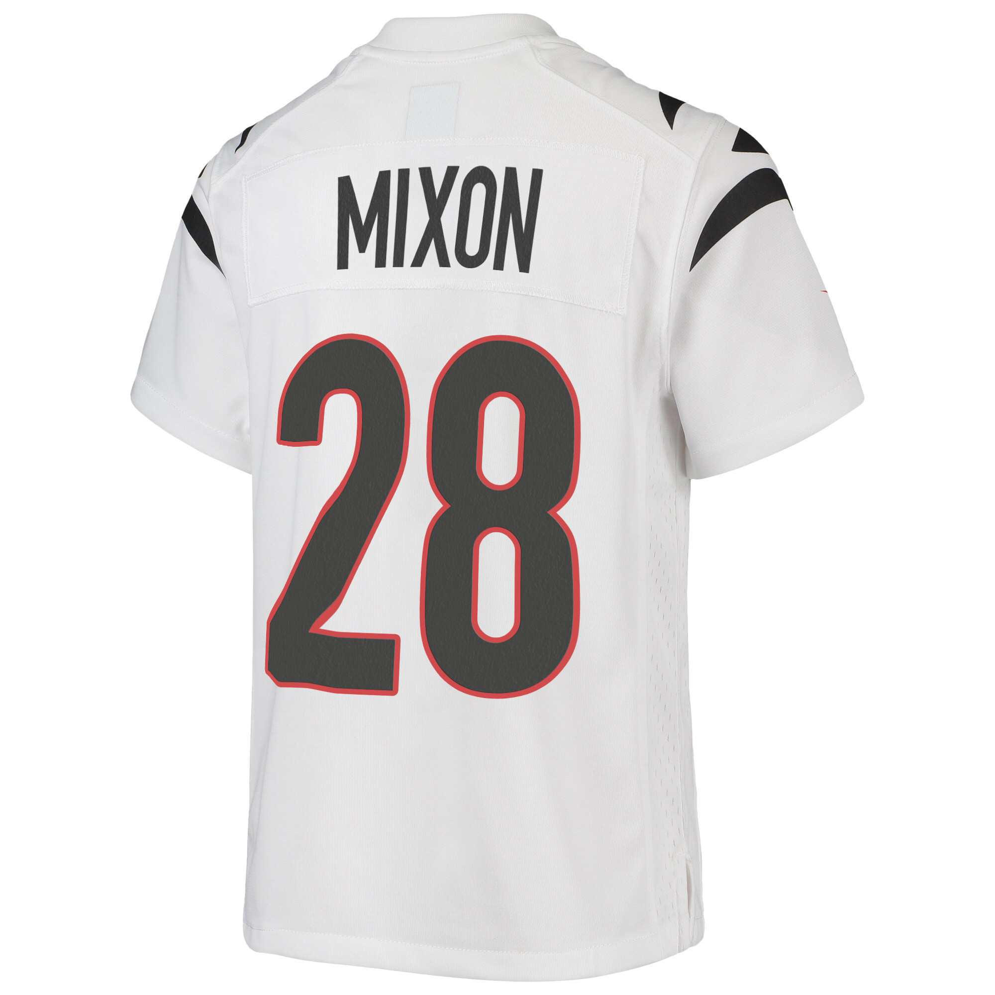 Super Bowl LVI Champions Cincinnati Bengals Joe Mixon 28 White Youth's Jersey Jersey