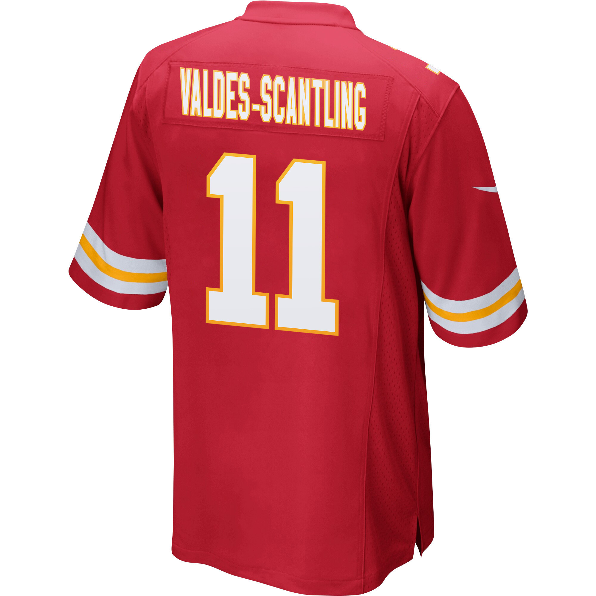 Marquez Valdes-Scantling 11 Kansas City Chiefs Super Bowl LVII Champions Men Game Jersey - Red
