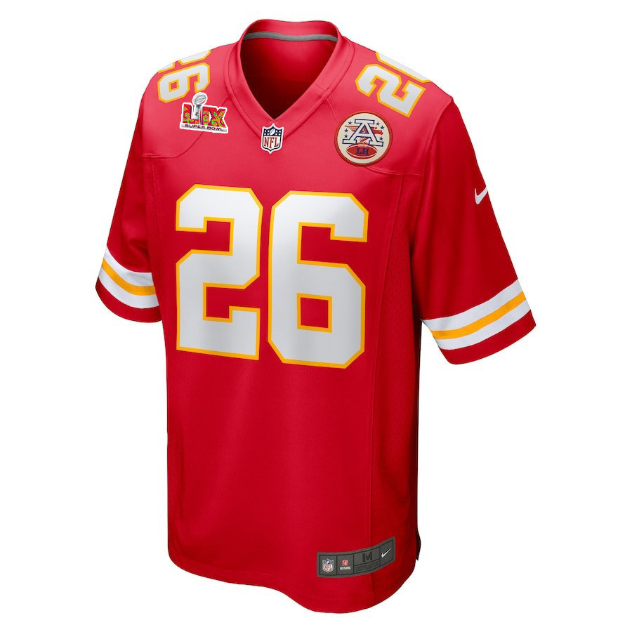 Deon Bush #26 Kansas City Chiefs Super Bowl LIX YOUTH Jersey - Red