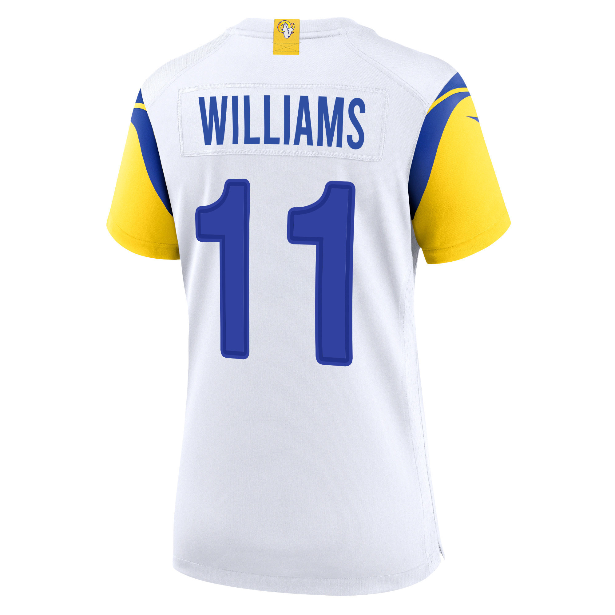 Super Bowl LVI Champions Los Angeles Rams Darious Williams 11 White Women's Jersey Jersey