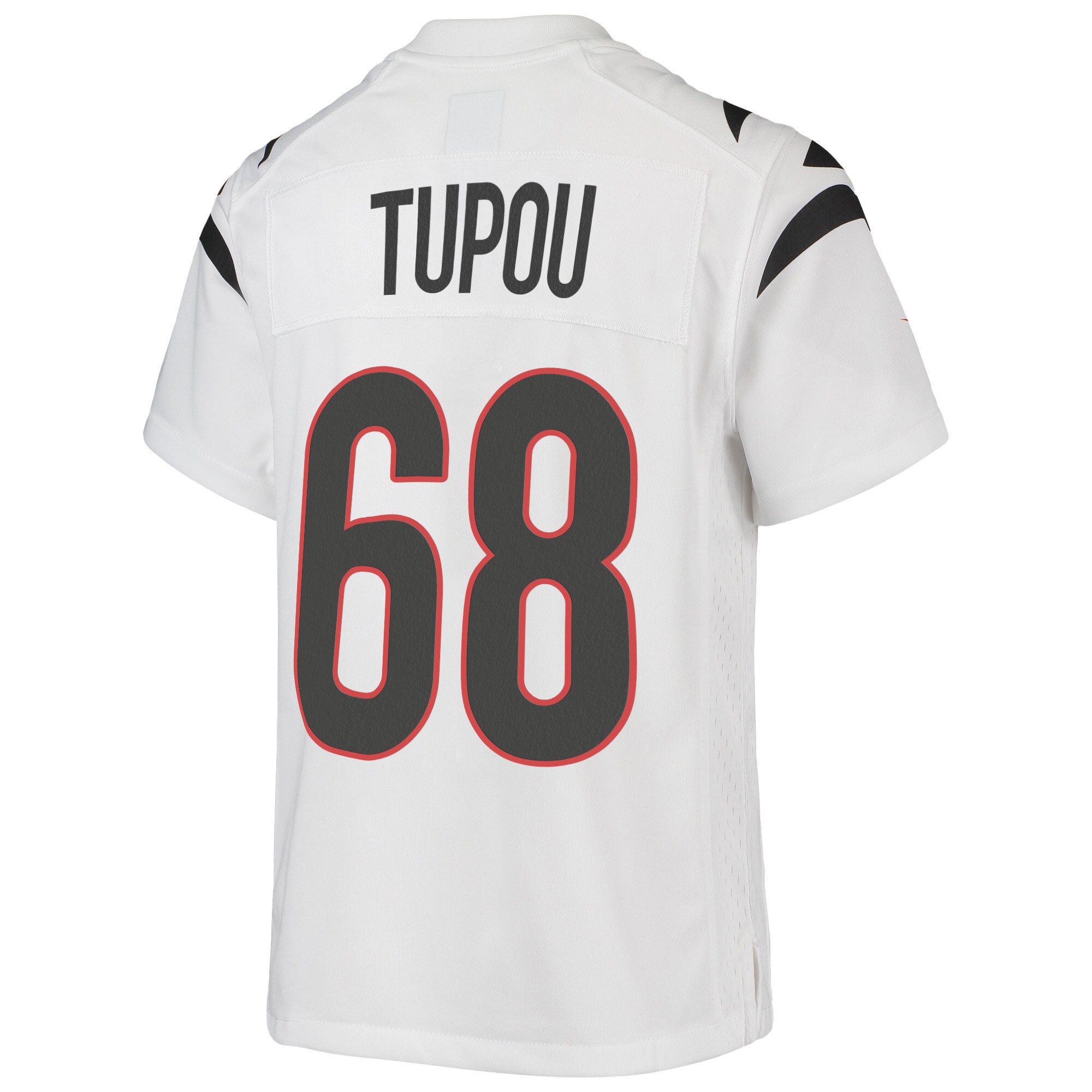 Super Bowl LVI Champions Cincinnati Bengals Josh Tupou 68 White Youth's Jersey Jersey