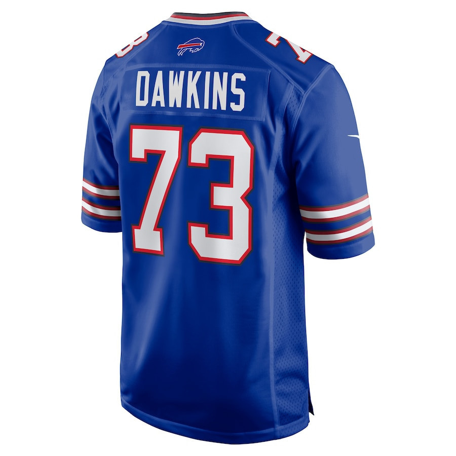 Dion Dawkins #73 Buffalo Bills Super Bowl LIX Jersey - Men's - Royal