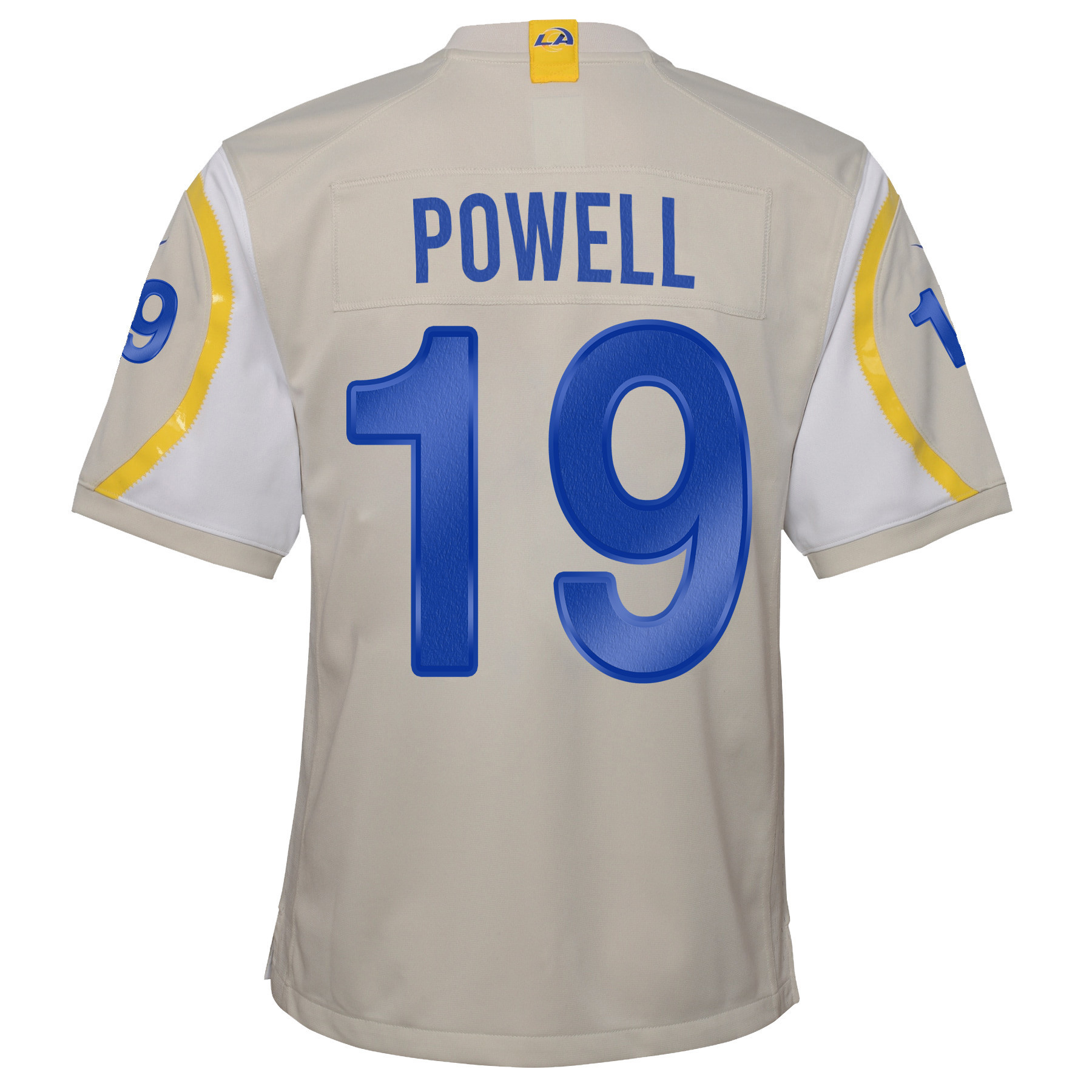 Super Bowl LVI Champions Los Angeles Rams Brandon Powell 19 Bone Youth's Jersey Jersey