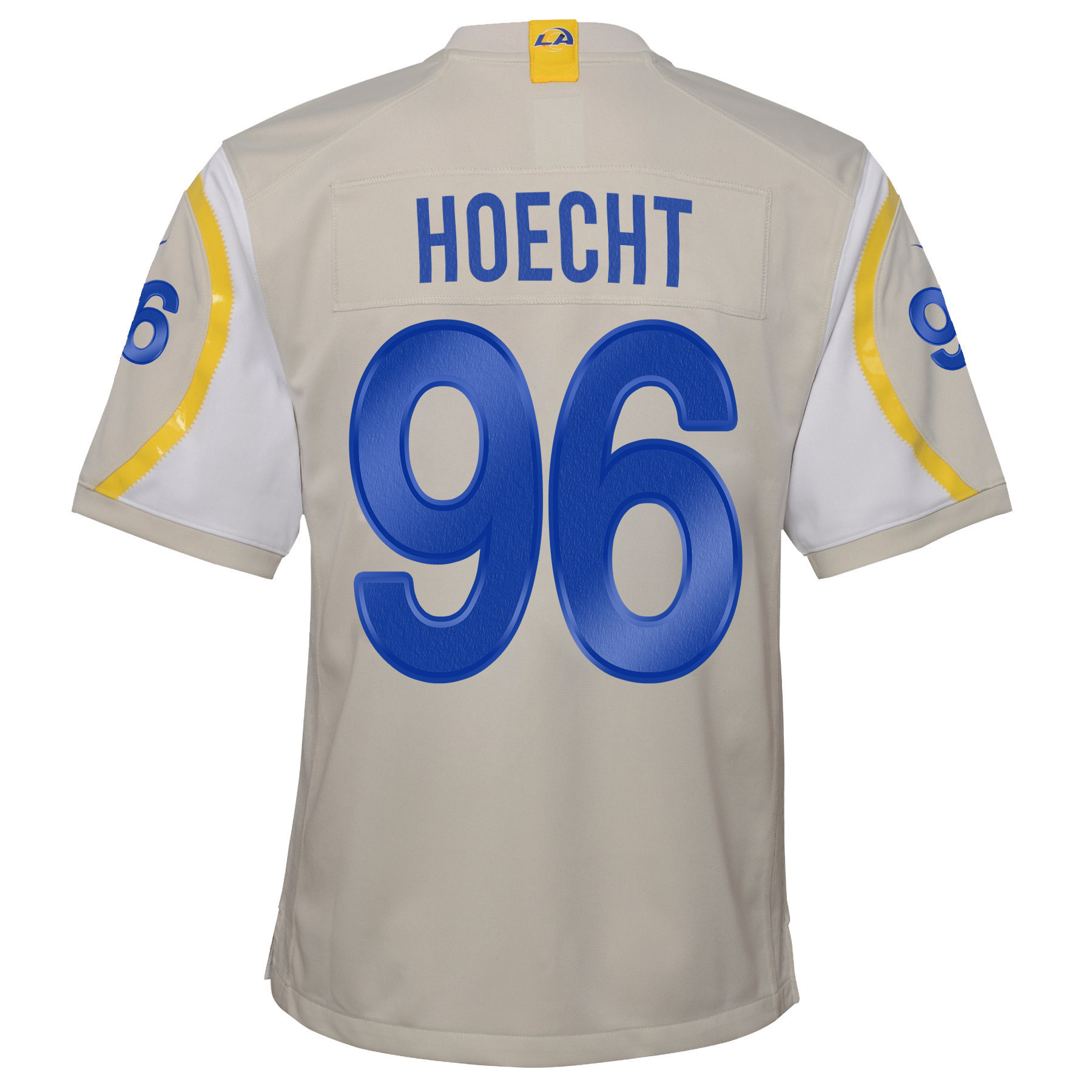 Super Bowl LVI Champions Los Angeles Rams Michael Hoecht 96 Bone Youth's Jersey Jersey