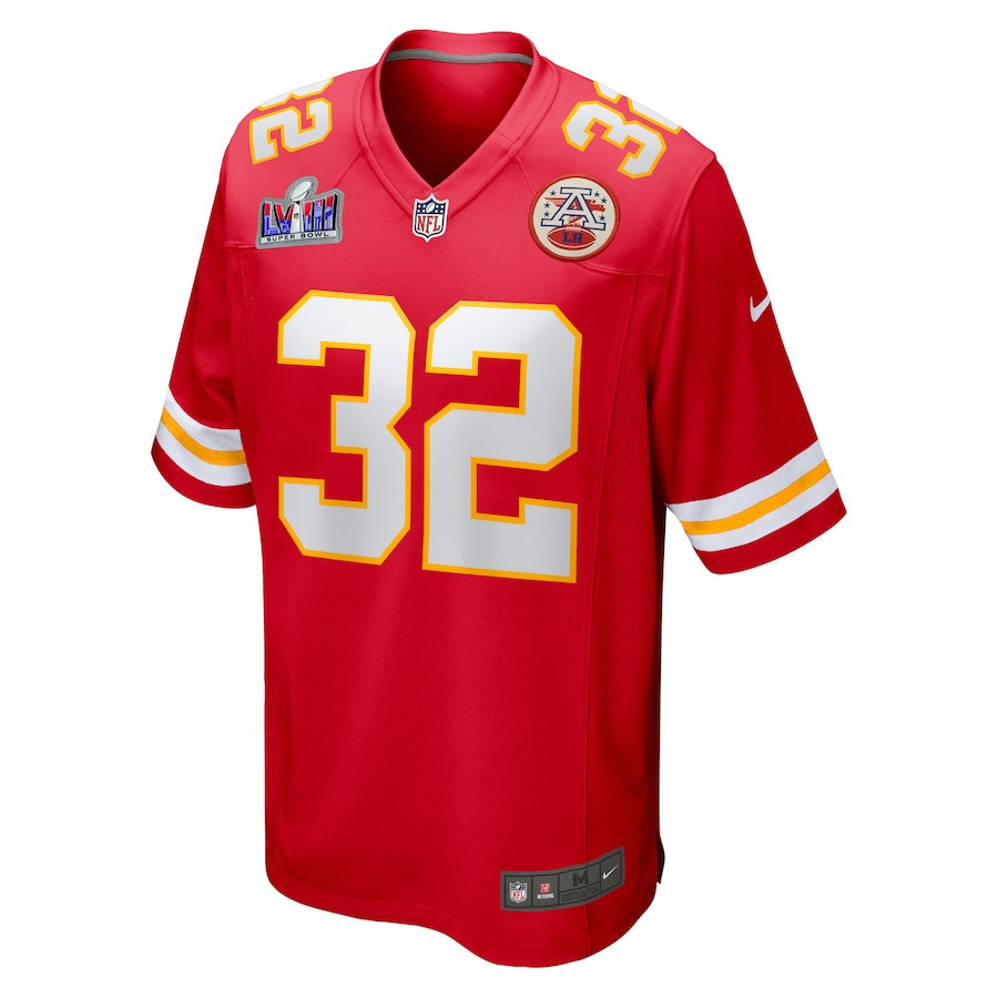 Nick Bolton 32 Kansas City Chiefs Super Bowl LVIII Patch Fashion Game Jersey - Red
