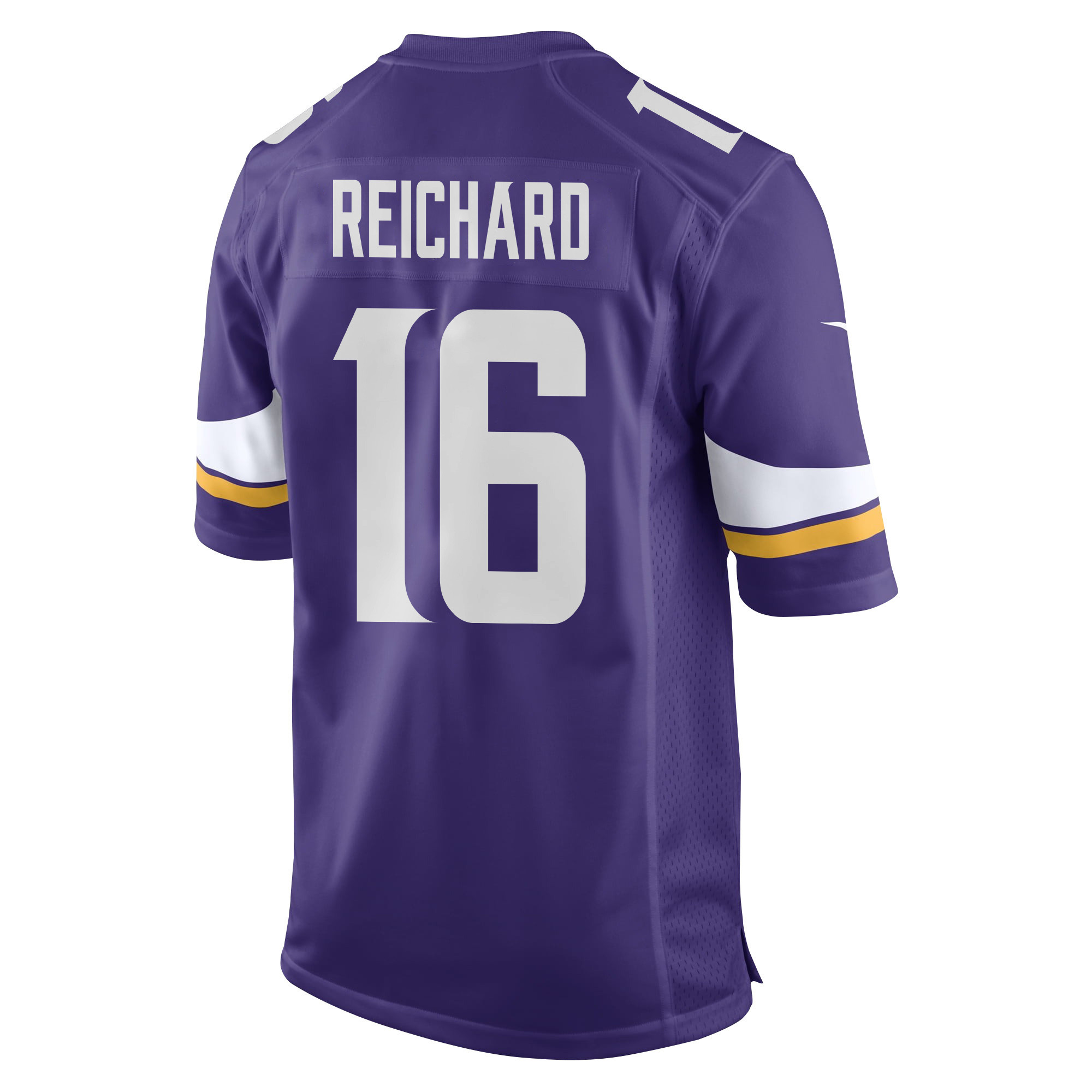 Will Reichard 16 Minnesota Vikings Super Bowl LIX New Orleans Patch Game Men Jersey - Purple