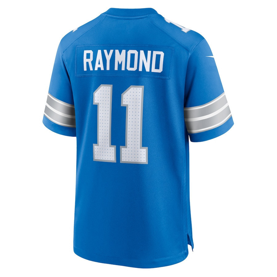 Kalif Raymond #11 Detroit Lions Super Bowl LIX Jersey - Men's - Blue